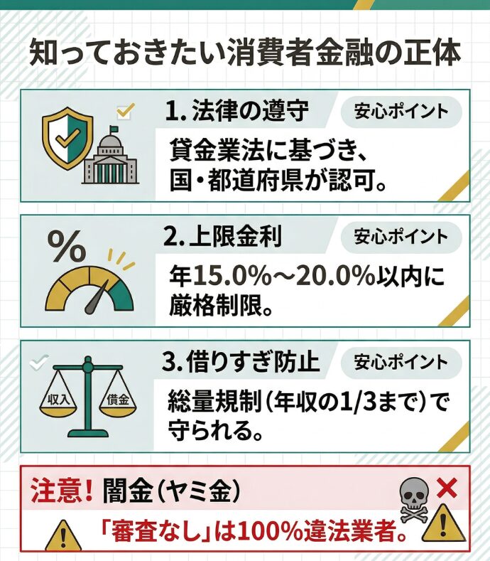 【全6属性】職業や属性・希望する条件で借りられるおすすめの消費者金融を詳しく紹介